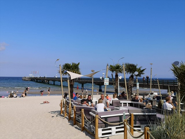 Ostsee Scharbeutz Strandleben