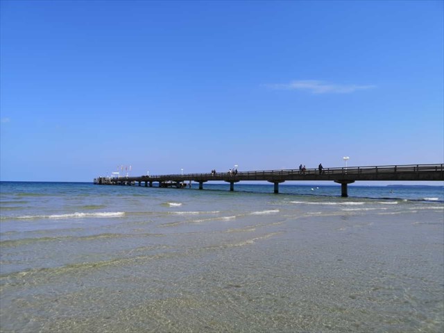 Scharbeutz Seebruecke, Ostsee