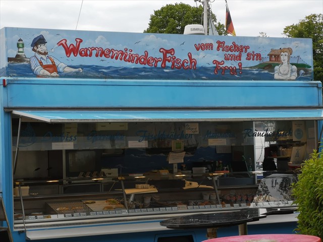 Warnemuende Fischstand