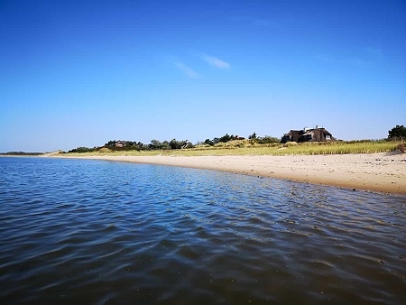 Nordsee-Strand im Urlaub im Ferienhaus mit Hund